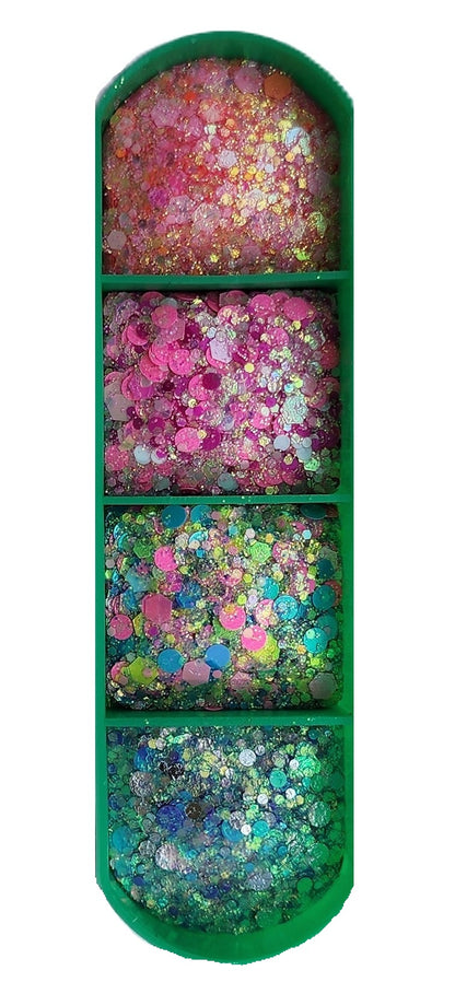 Essential Glitter Balm LUMIERE Butterfly 4‑Colour Palette – 20g