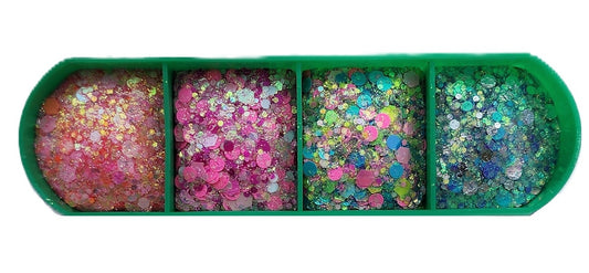 Essential Glitter Balm LUMIERE Butterfly 4‑Colour Palette – 20g