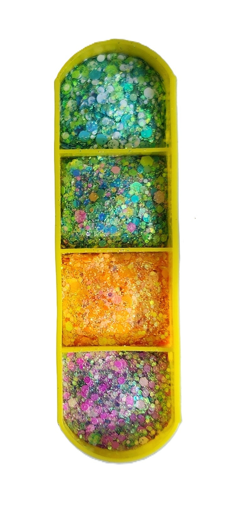 Essential Glitter Balm LUMIERE Chameleon 4‑Colour Palette – 20g