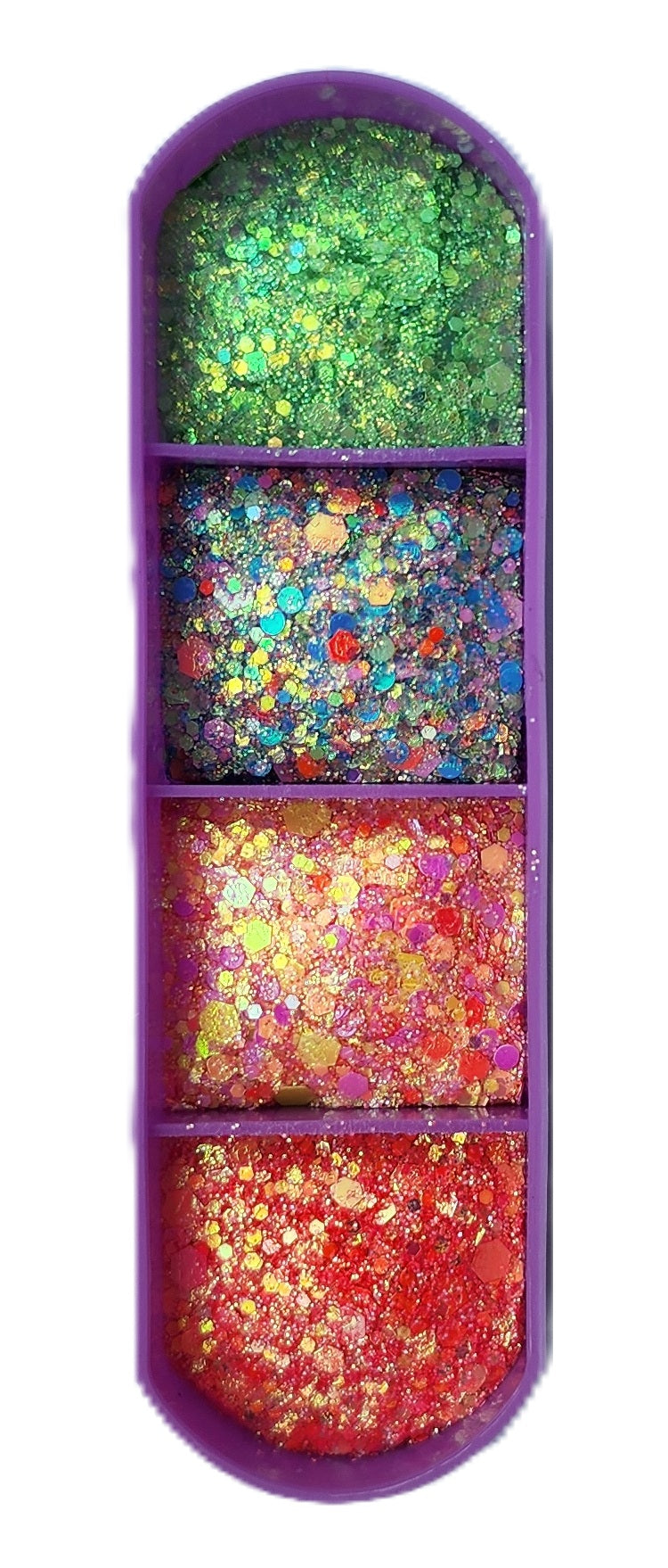 Essential Glitter Balm LUMIERE Fairy Garden 4‑Colour Palette – 20g