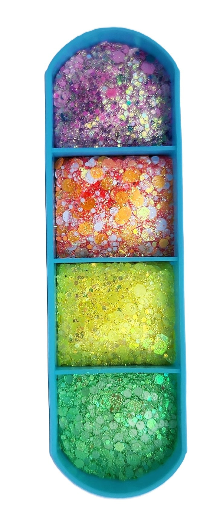 Essential Glitter Balm LUMIERE Tropical 4‑Colour Palette – 20g