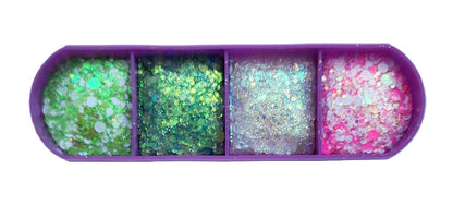 Essential Glitter Balm LUMIERE Watermelon 4‑Colour Palette – 20g