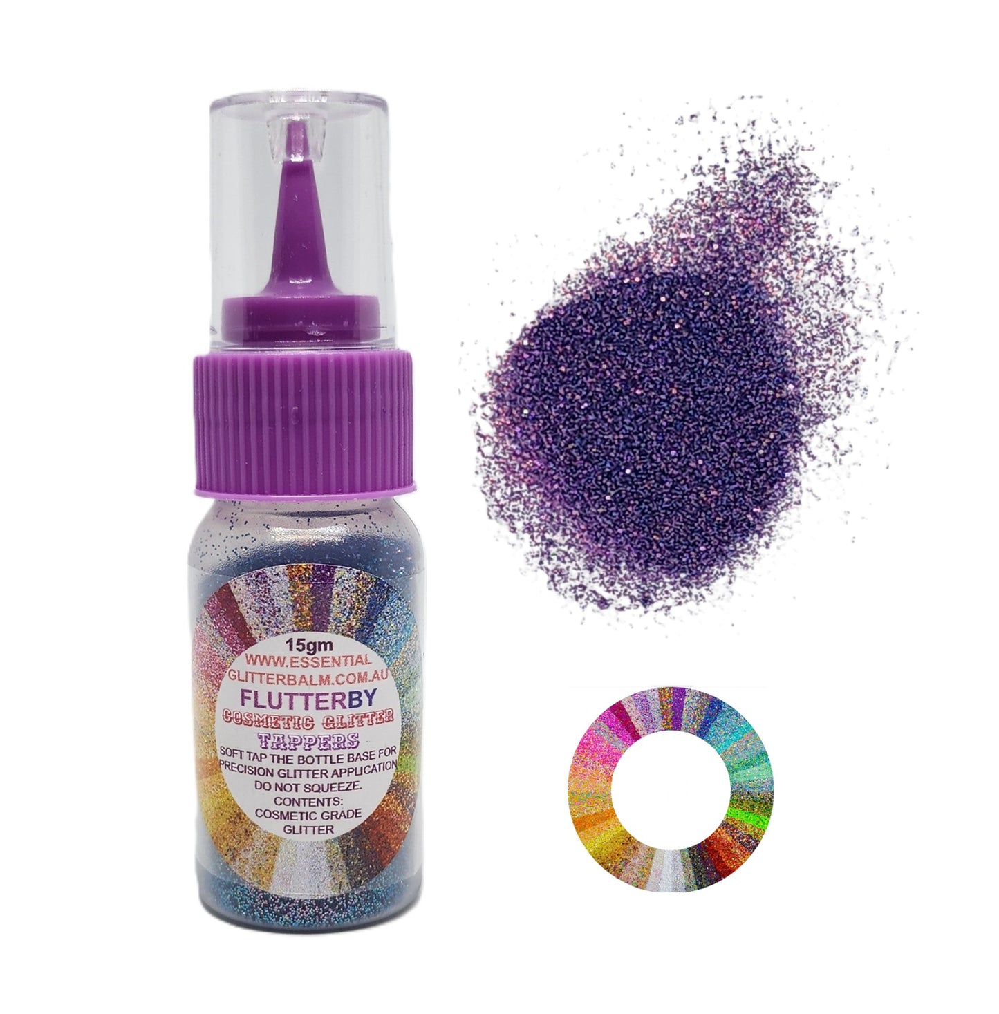 EGB Cosmetic Glitter Tapper - Geode