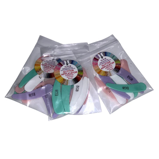 Essential Glitter Balm - Small Spatulas pack of 10