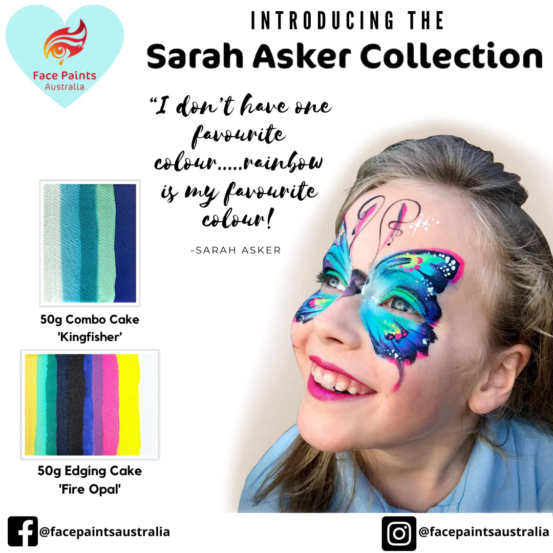 FPA Combo Sarah Asker-Edging Cake-Fire Opal 50g