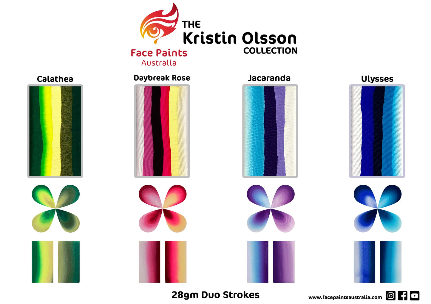 FPA Brush Combo Kristin Olsson Duo Stroke - Daybreak Rose 28g