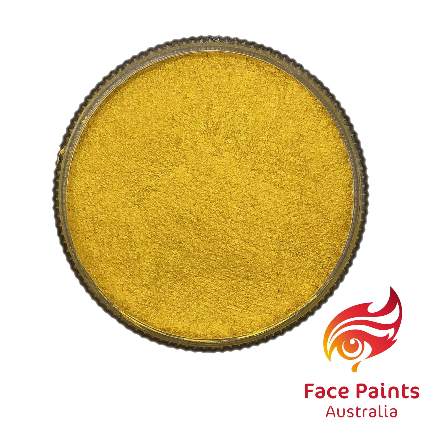 Yellow Metallic Face Paint