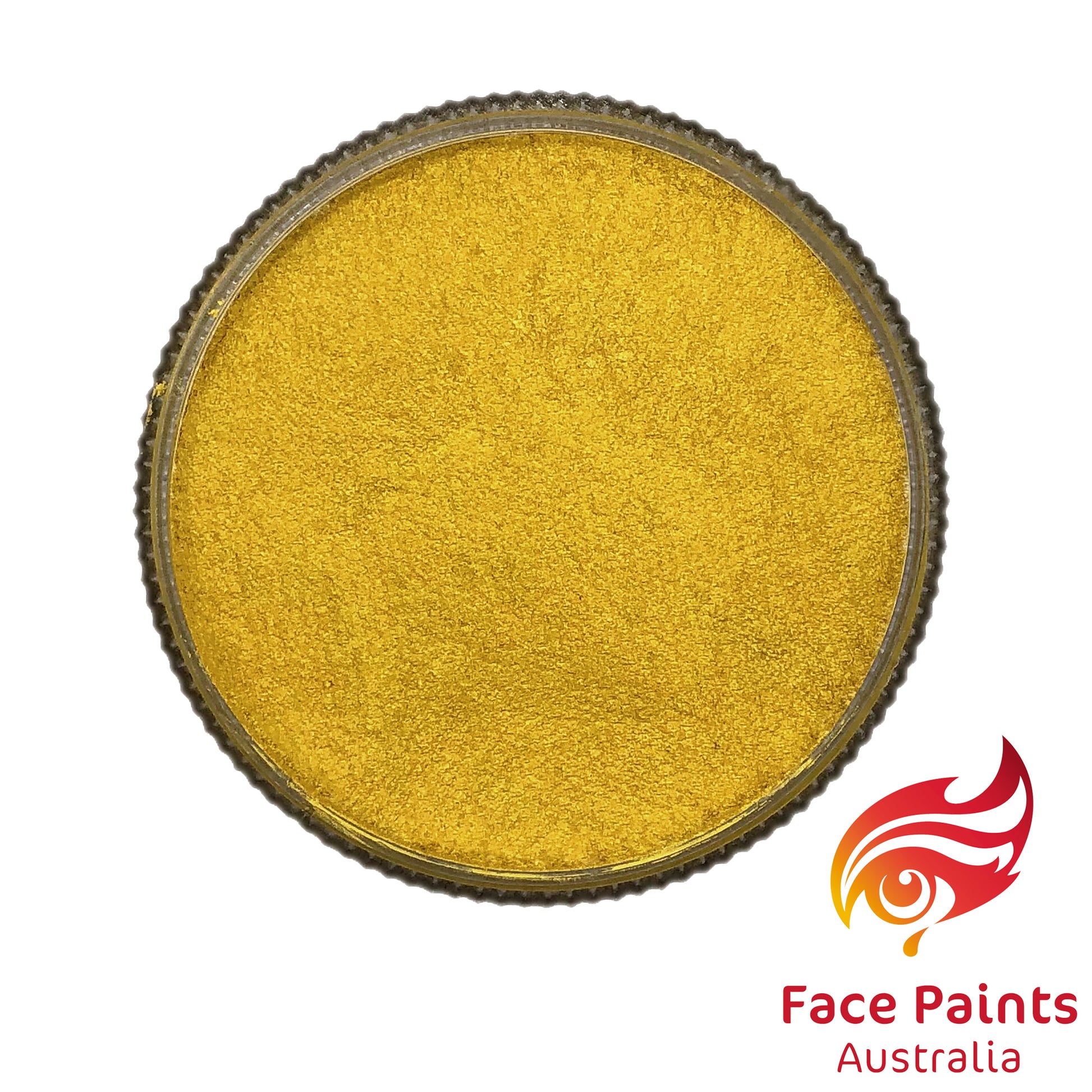Yellow Metallic Face Paint