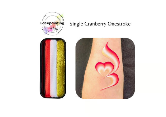 Facepainting Hub - Single CRANBERRY Onestroke 14g