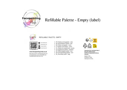Facepainting Hub - Empty Palette