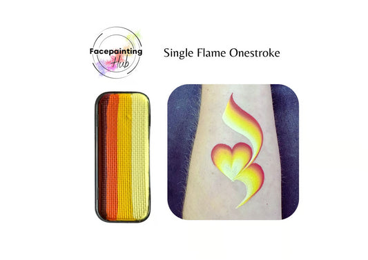 Facepainting Hub - Single FLAME Onestroke 14g