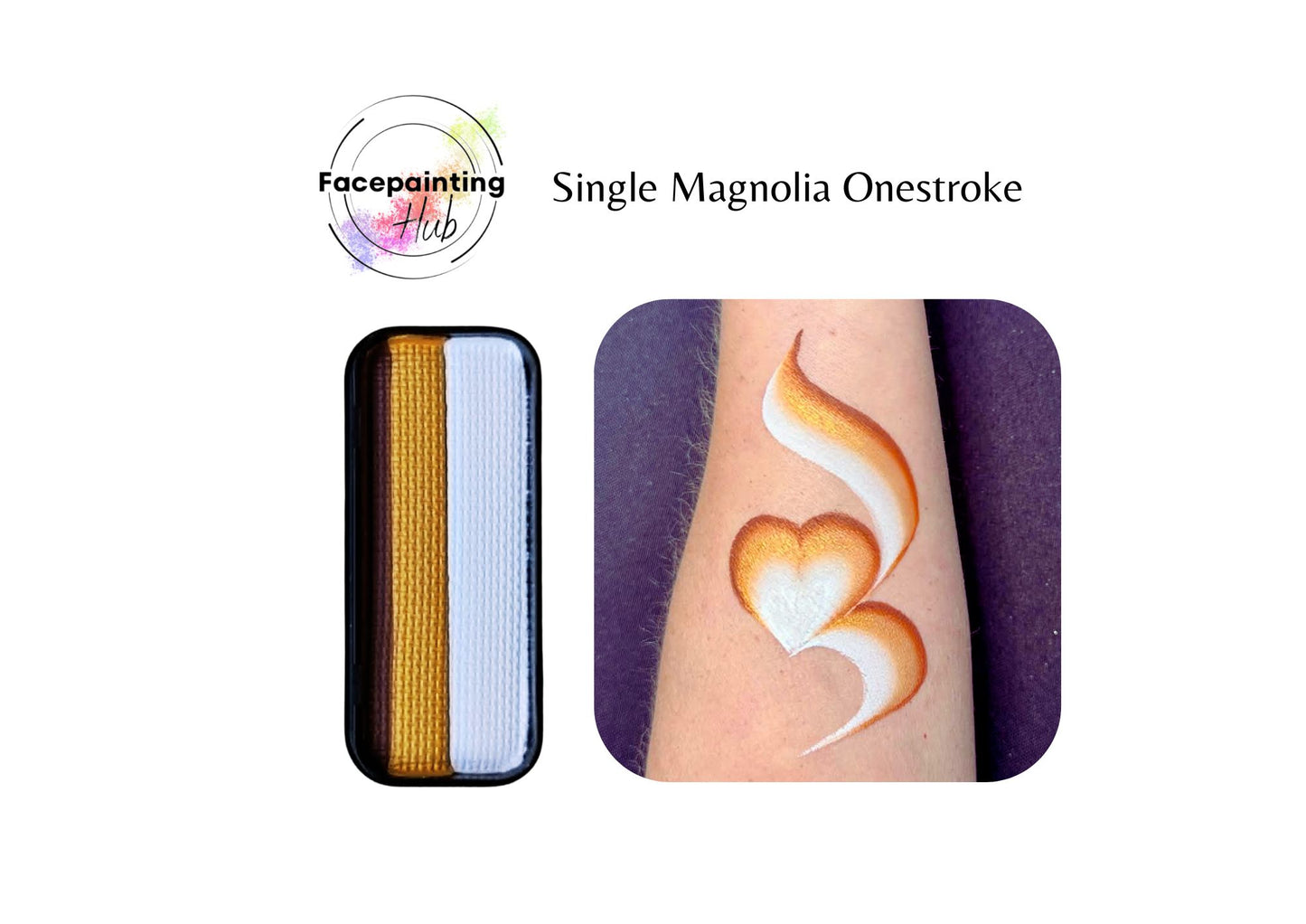 Facepainting Hub - Single MAGNOLIA Onestroke 14g