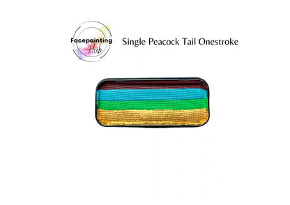 Facepainting Hub - Single PEACOCK TAIL Onestroke 14g