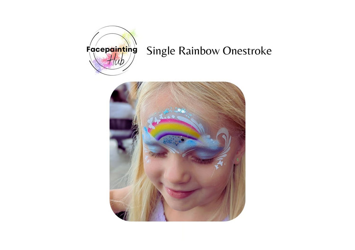 Facepainting Hub - Single RAINBOW Onestroke 14g