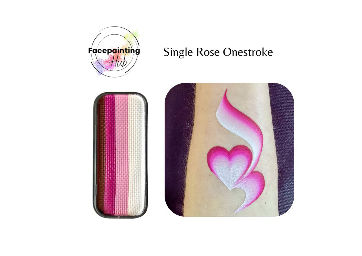 Facepainting Hub - Single ROSE Onestroke 14g