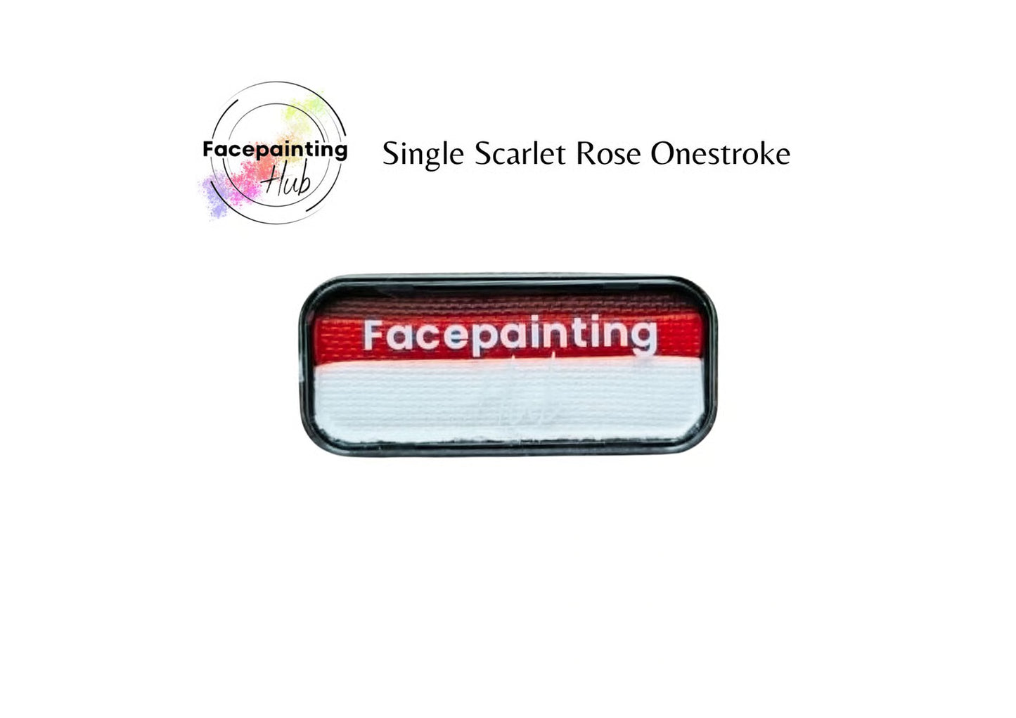 Facepainting Hub - Single SCARLET ROSE Onestroke 14g