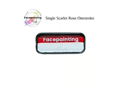 Facepainting Hub - Single SCARLET ROSE Onestroke 14g