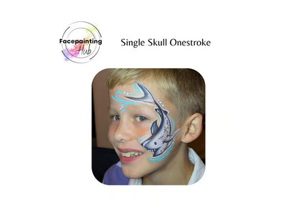 Facepainting Hub - Single SKULL Onestroke 14g