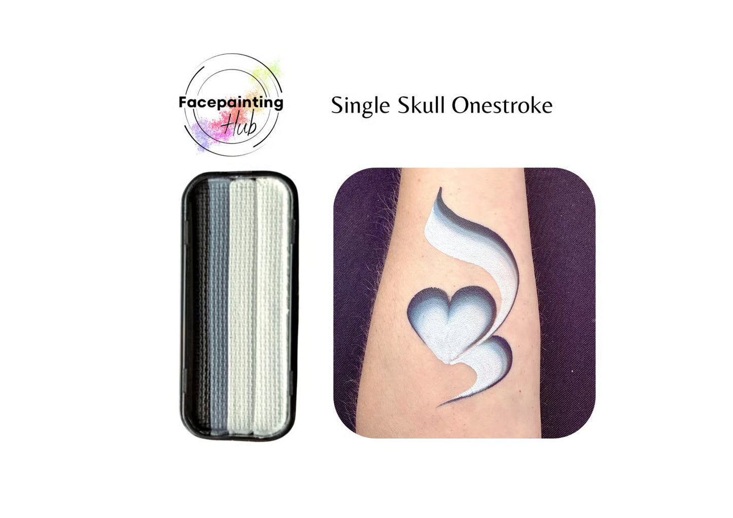 Facepainting Hub - Single SKULL Onestroke 14g