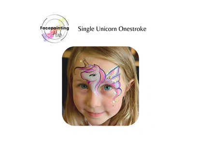 Facepainting Hub - Single UNICORN Onestroke 14g