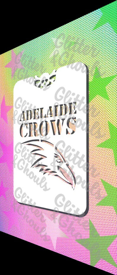 Glitter & Ghouls Stencil Aussie Rules Team Symbols