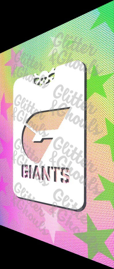Glitter & Ghouls Stencil Aussie Rules Team Symbols