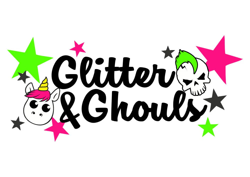 Glitter & Ghouls Stencil Mandala M01