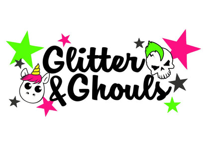 Glitter & Ghouls Stencil Mandala M01