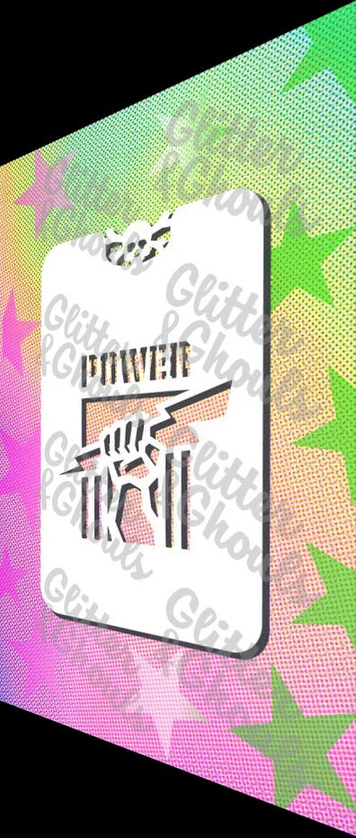 Glitter & Ghouls Stencil Aussie Rules Team Symbols