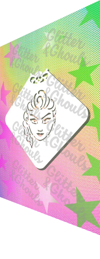 Glitter & Ghouls Stencil - Rumi Mini 928