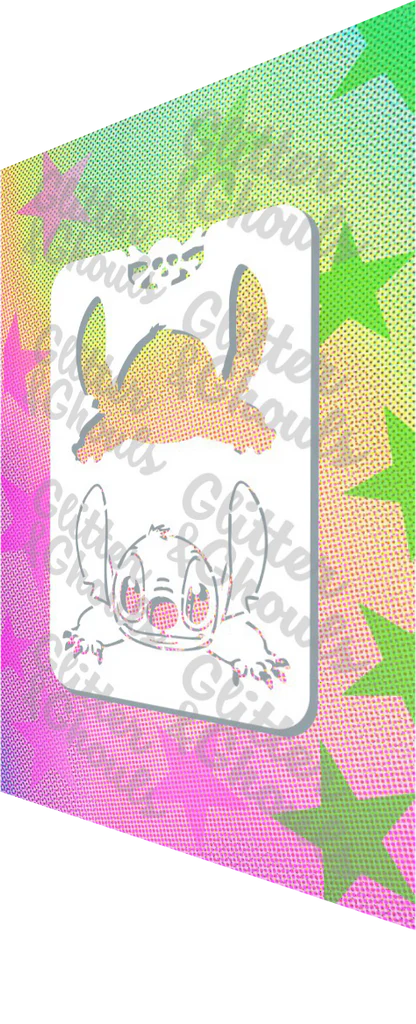 Glitter & Ghouls Stencil Stitch 2 Part Head 877