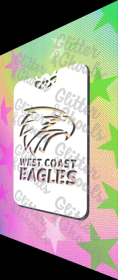 Glitter & Ghouls Stencil Aussie Rules Team Symbols