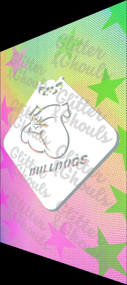Glitter & Ghouls Stencil Rugby League Team Symbols
