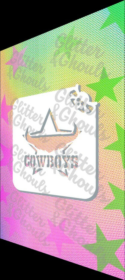 Glitter & Ghouls Stencil Rugby League Team Symbols