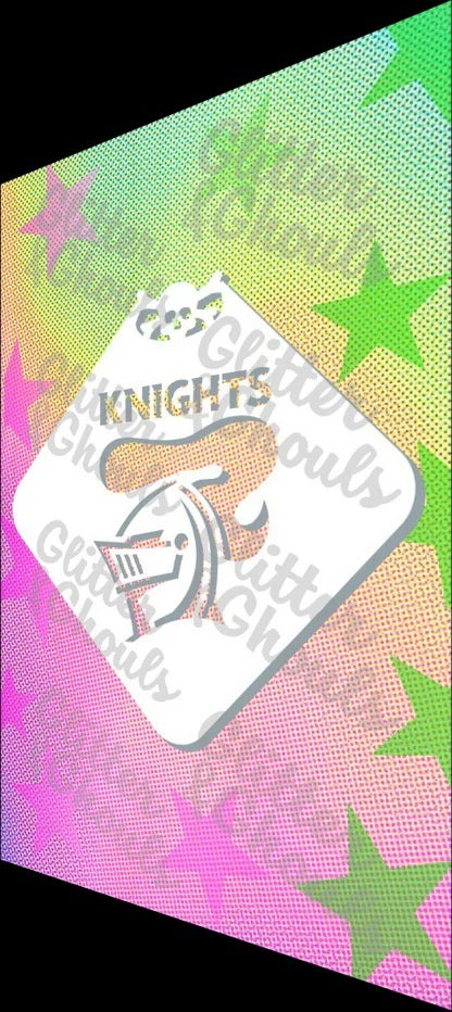 Glitter & Ghouls Stencil Rugby League Team Symbols