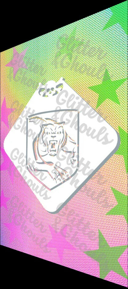 Glitter & Ghouls Stencil Rugby League Team Symbols