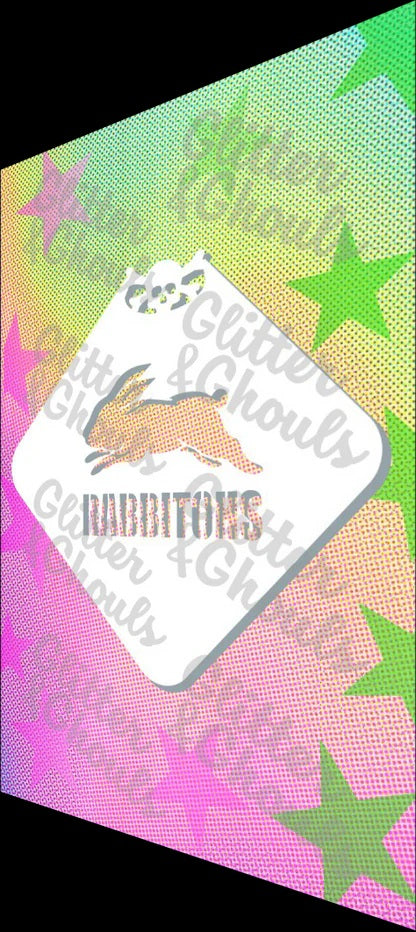 Glitter & Ghouls Stencil Rugby League Team Symbols