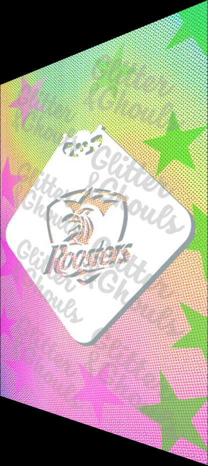 Glitter & Ghouls Stencil Rugby League Team Symbols