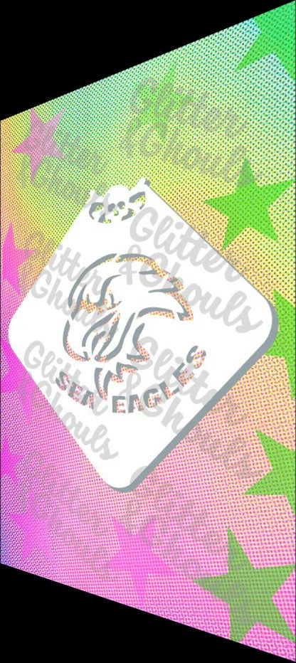 Glitter & Ghouls Stencil Rugby League Team Symbols