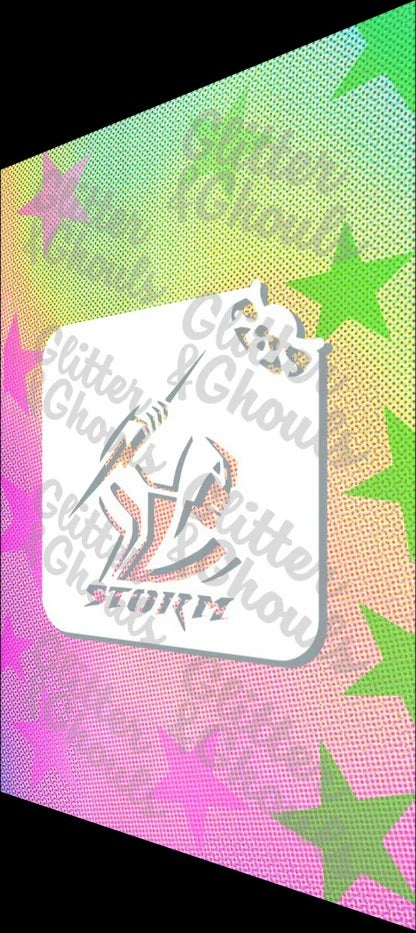 Glitter & Ghouls Stencil Rugby League Team Symbols