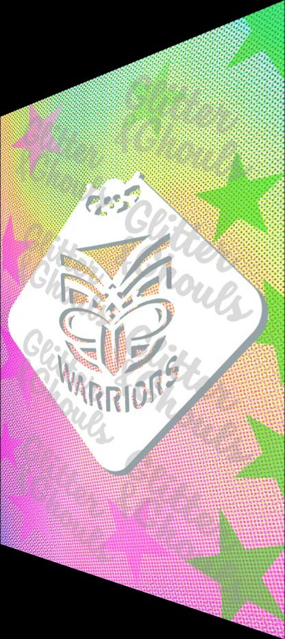 Glitter & Ghouls Stencil Rugby League Team Symbols