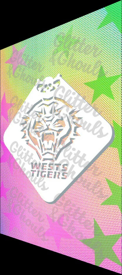 Glitter & Ghouls Stencil Rugby League Team Symbols