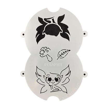 Jest Paint Double Stencil Smiling Fairy JPDTAP 101