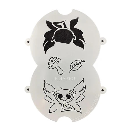 Jest Paint Double Stencil Smiling Fairy JPDTAP 101