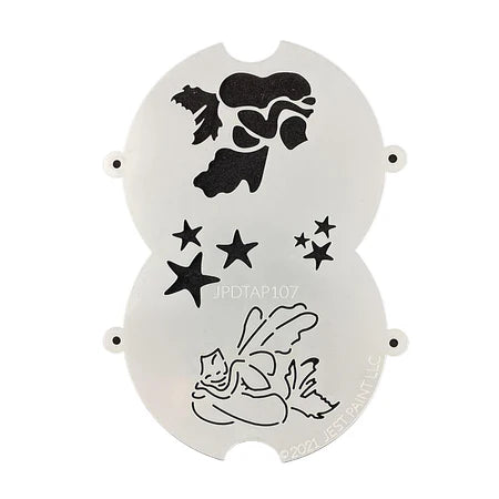 Jest Paint Stencil Mermaid Fairy Double JDPTAP 107