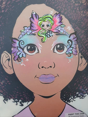 Jest Paint Double Stencil Smiling Fairy JPDTAP 101