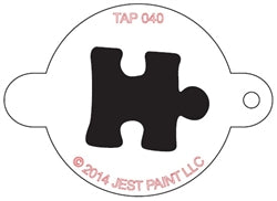 Jest Paint Stencil TAP 040 Puzzle Piece