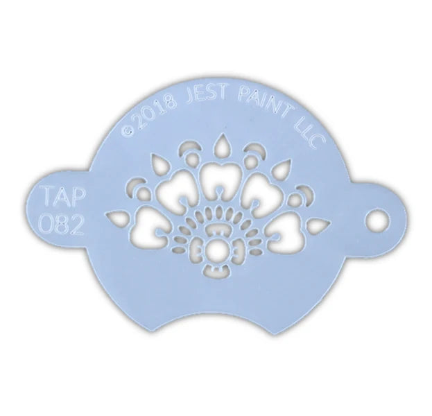 Jest Paint Stencil TAP 082 Henna Centrepiece