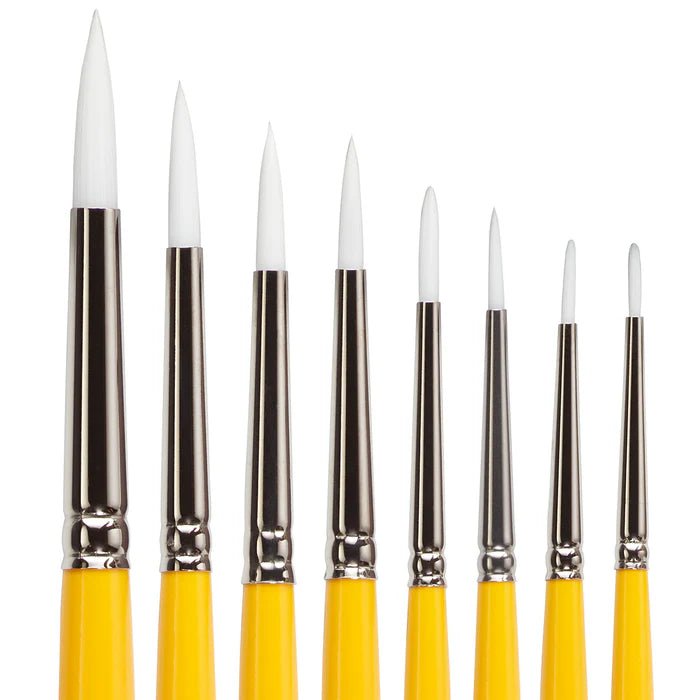 Kingart 7950 Golden Grip Brush - Round 3