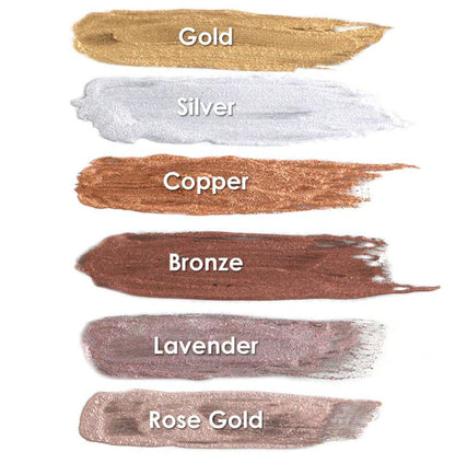 Mehron Metallic Powder - SILVER 28g
